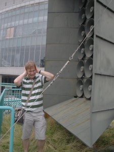 Jon by Loud Propaganda Speaker (War Museum in Korea)