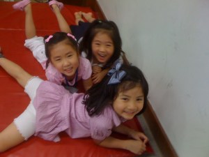 Little Korean Female Students