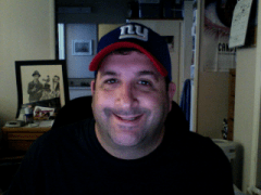 Ross with Giants Cap Ross with Giants Cap