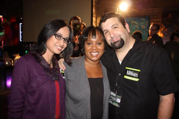 Rianne, Rayna & Ross at RAW