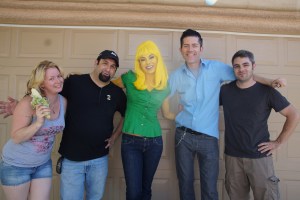 Amanda, Ross, Tala, Anthony, Russell