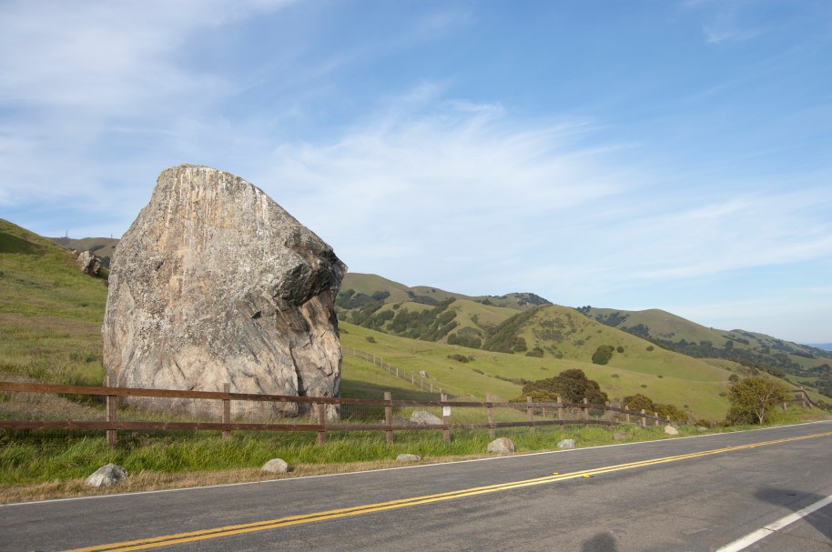Trip to Skywalker Ranch, Lucas Valley, Big Rock